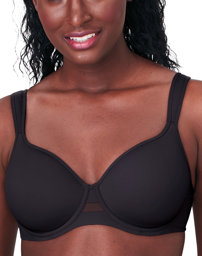 Bali Passion For Comfort Minimizer Underwire Bra - Reduces Bust Up To 1.5 Inches, Cushioned Straps