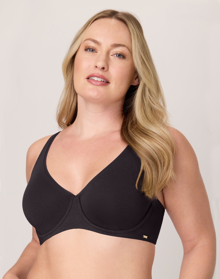 Bali Soutien-gorge à armature à deux épaisseurs de la collection coton