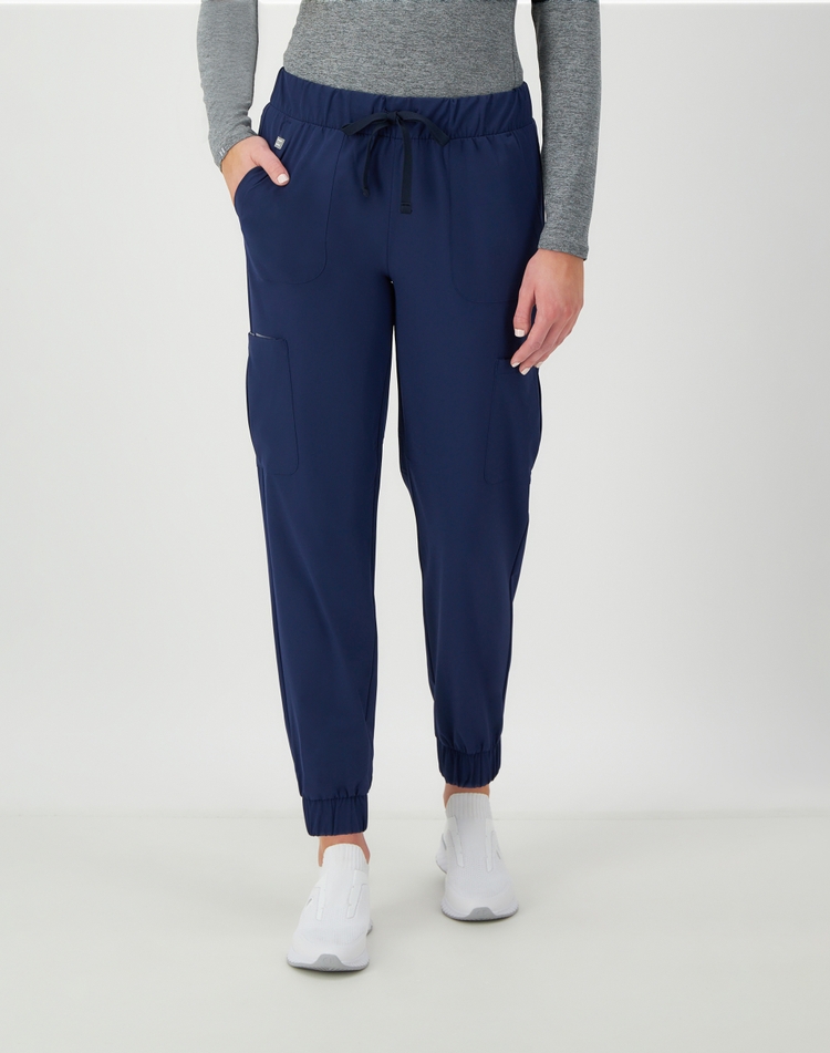 Hanes Comfort Fit Pantalon Jogger de travail médical cargo pour femmes