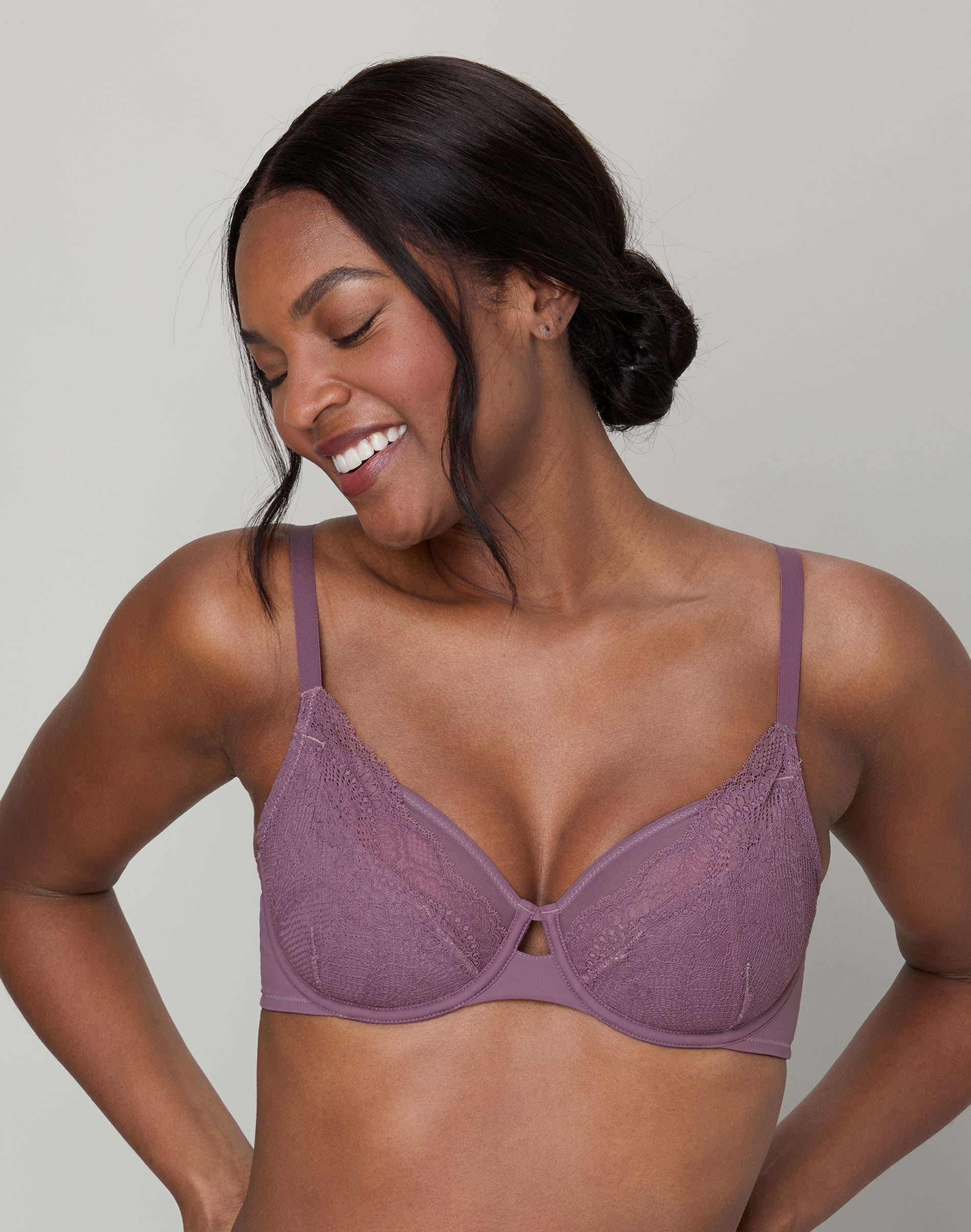 WonderBra Sustainable Lace Unlined EcoPure Underwire Bra