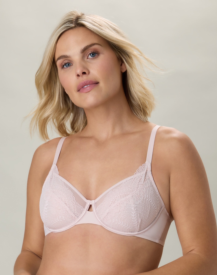 WonderBra EcoPure Soutien-gorge non doublé en dentelle avec armature