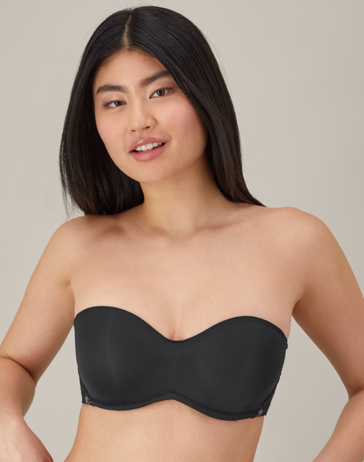 WonderBra TOUT-EN-UN soutien-gorge à armature sans bretelles en dentelle rétro