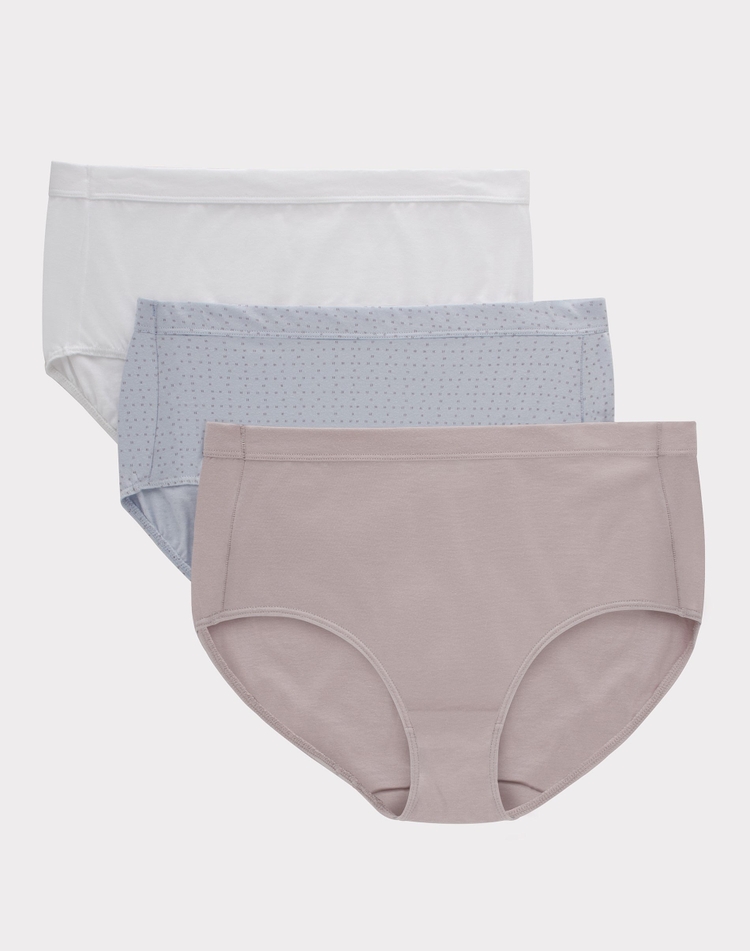 Hanes Pure Comfort Culottes coton biologique - Paquet de 3