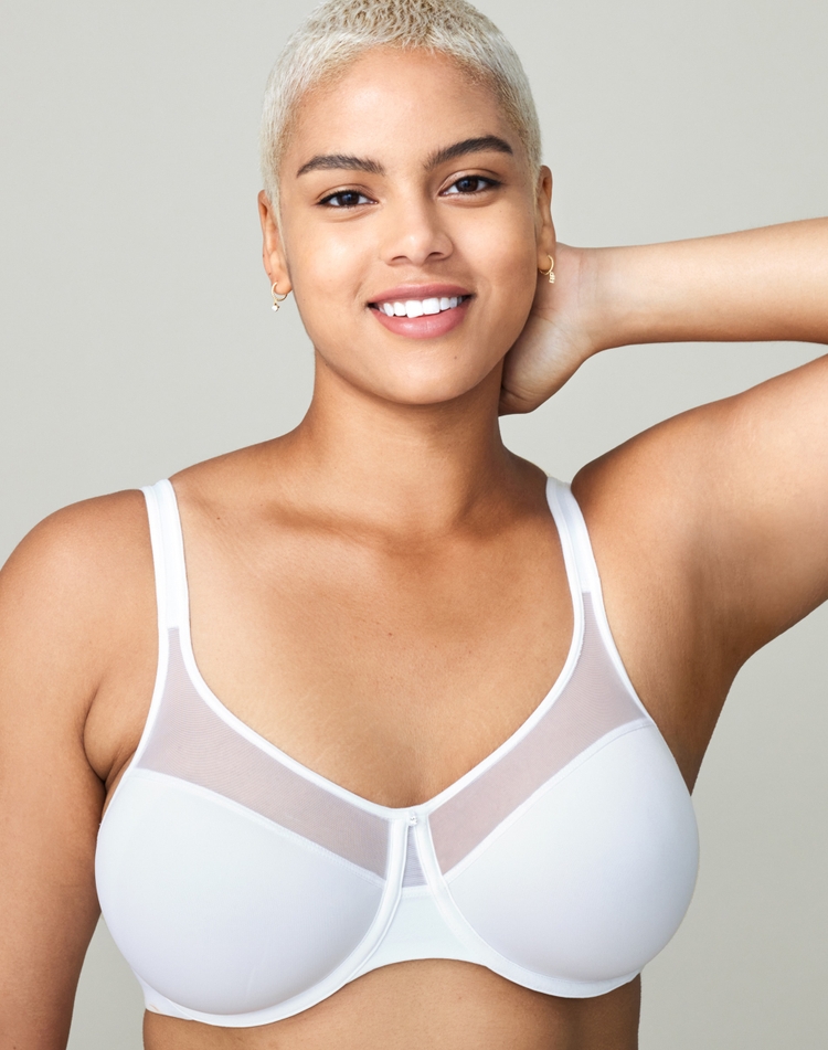 WonderBra Soutien-gorge à dos Comfort-U à armature et maintien total
